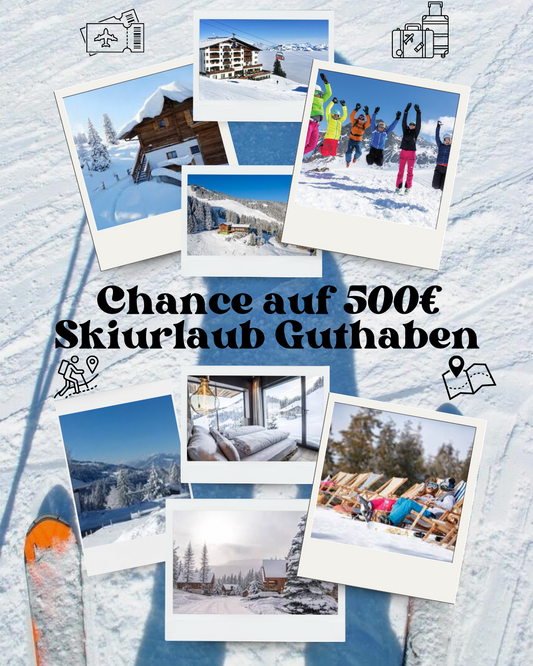 500€ Skiurlaub Guthaben Los