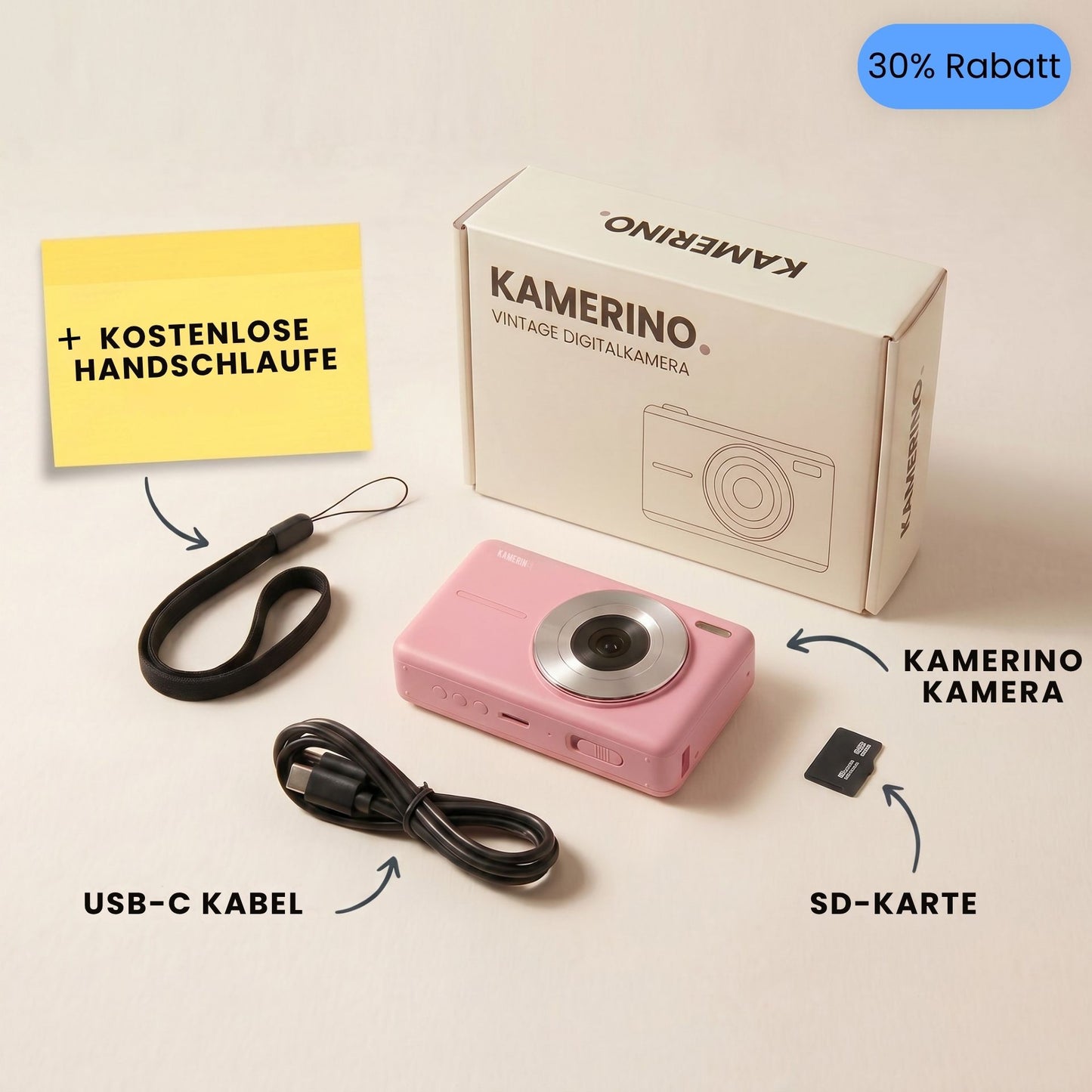 Kamerino - Vintage Digitalkamera