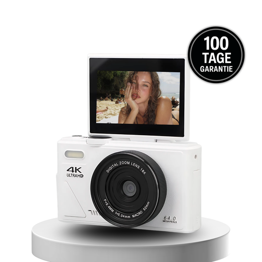 Kamerino 4K Flip-Screen Digitalkamera