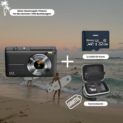 Kamerino Digitalkamera Vintage (fast bundle)