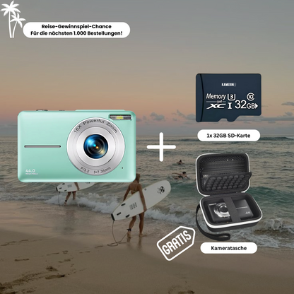 Kamerino Digitalkamera Vintage (fast bundle)