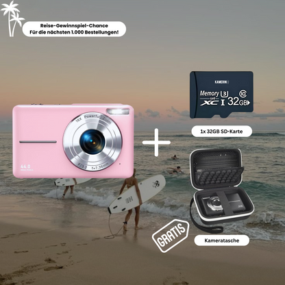 Kamerino Digitalkamera Vintage (fast bundle)