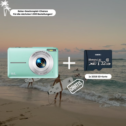 Kamerino Digitalkamera Vintage (fast bundle)