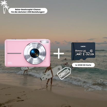 Kamerino Digitalkamera Vintage (fast bundle)