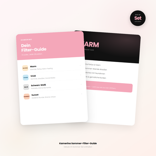 Exklusiver Sommer Filter-Guide